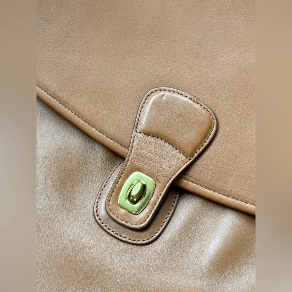 Vintage COACH Vintage 2way Briefcase Hand Bag Business K9Z 5266 Leather Brown - Picture 6 of 14